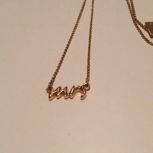 Kate spade mrs necklace